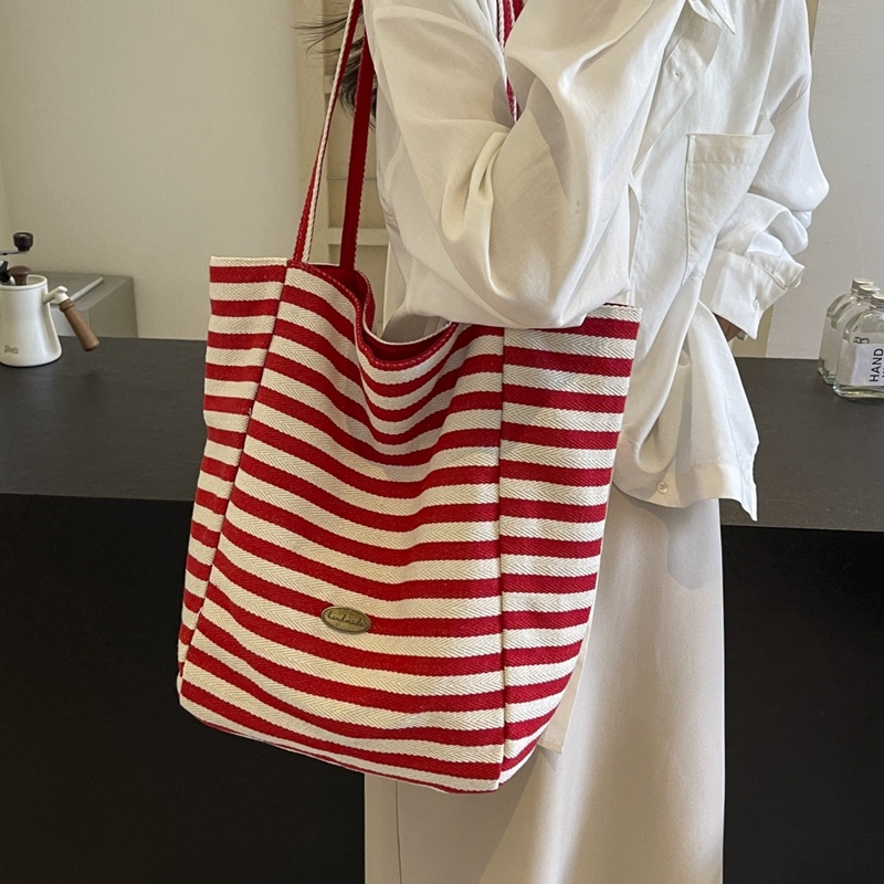 Chic Canvas & Fabric Tote Bag - Everyday Shoulder Carry