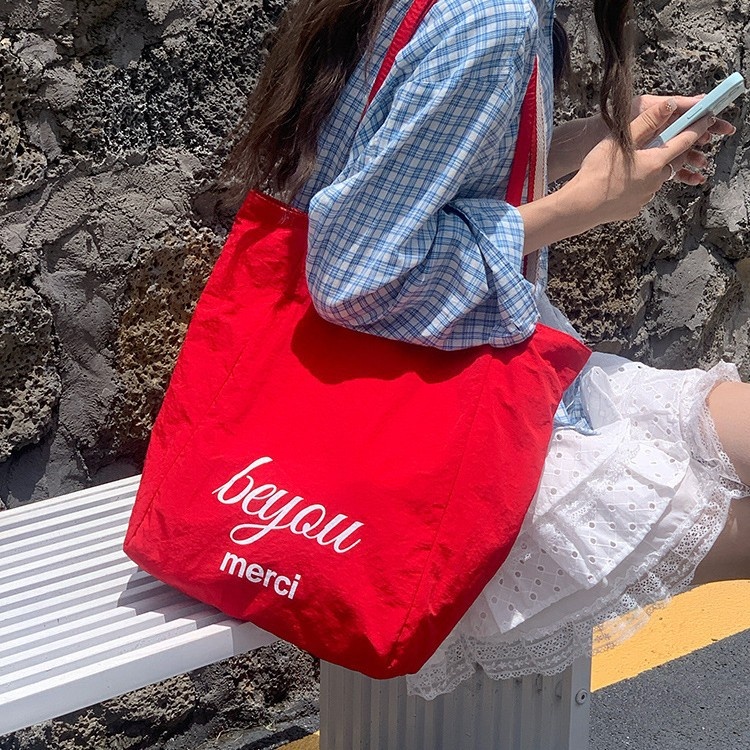 Chic Canvas & Fabric Tote Bag - Everyday Shoulder Carry