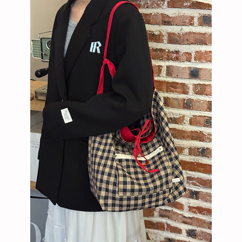 Paris Meet Reversible Shoulder Tote Bag