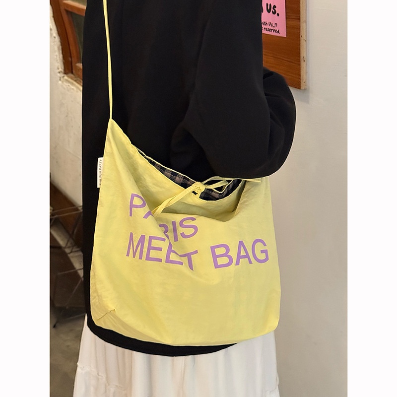 Paris Meet Reversible Shoulder Tote Bag