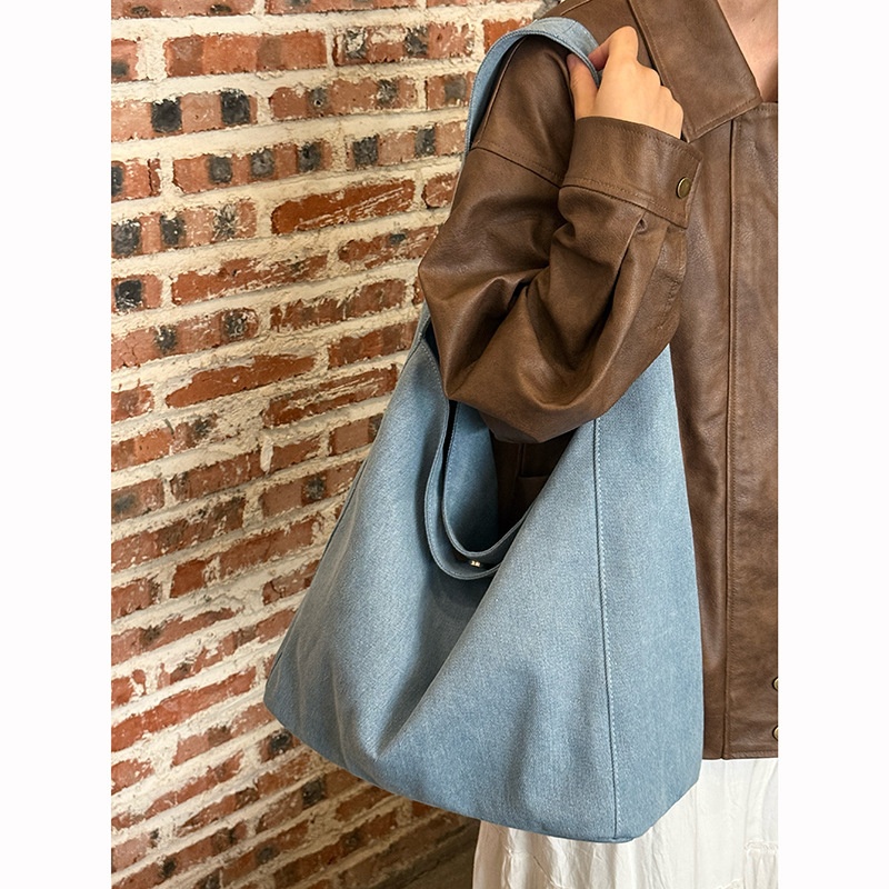 Casual Canvas Hobo Bag - Everyday Shoulder Tote