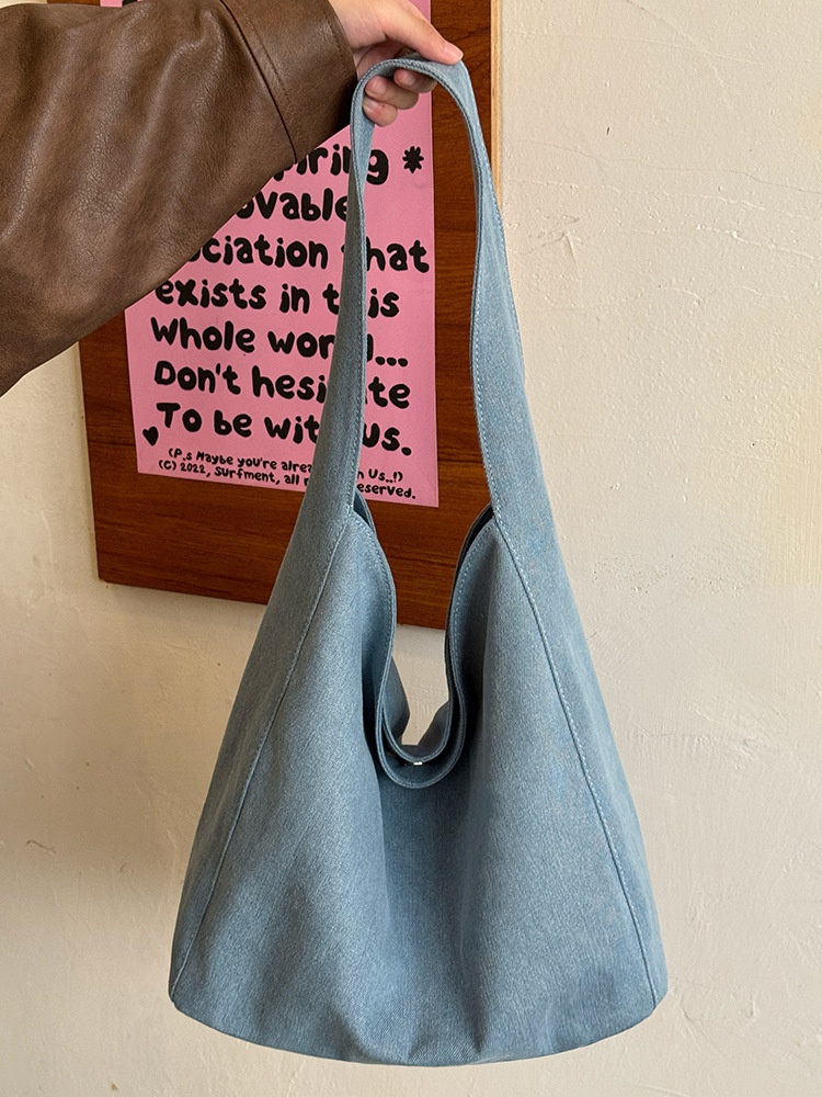 Casual Canvas Hobo Bag - Everyday Shoulder Tote