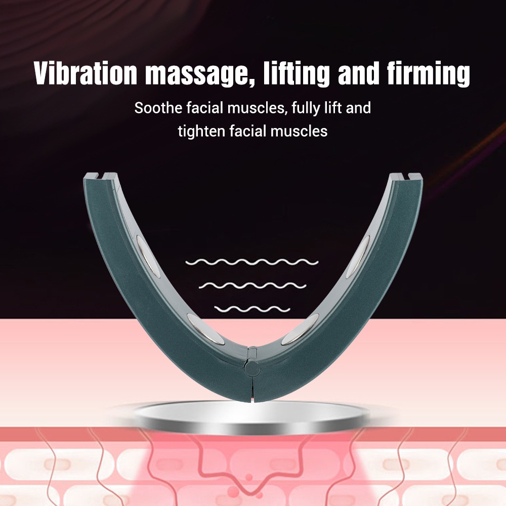 V-vormige gezichtsliftmassager | Microstroomapparaat voor gezichtscontouren