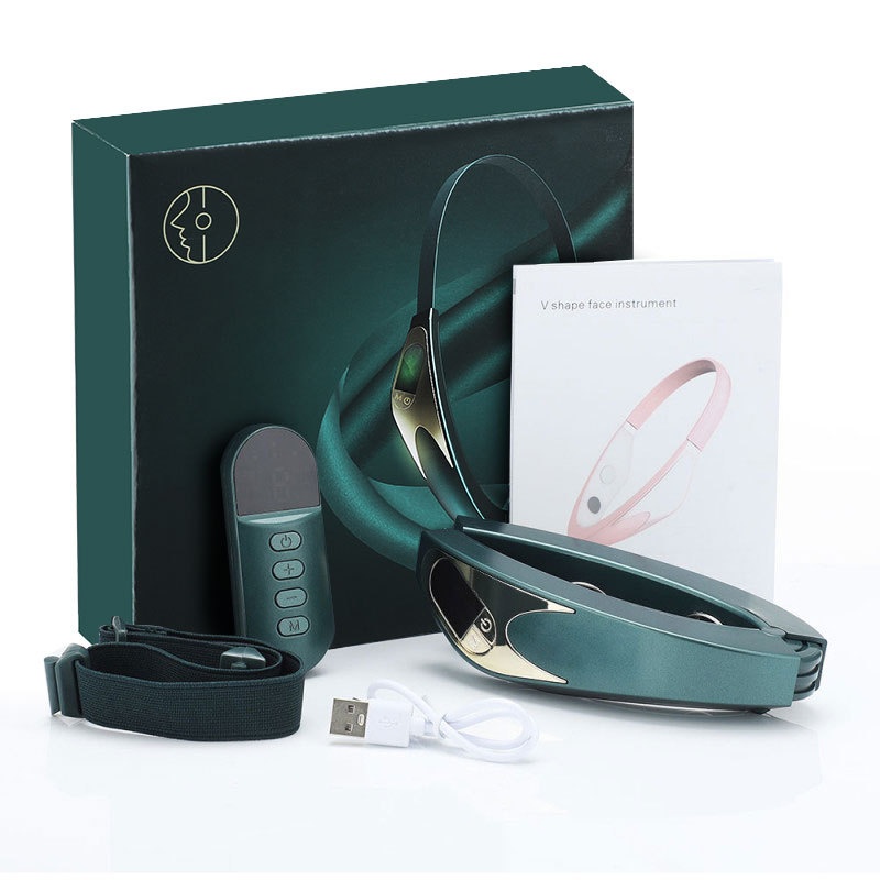 V-vormige gezichtsliftmassager | Microstroomapparaat voor gezichtscontouren