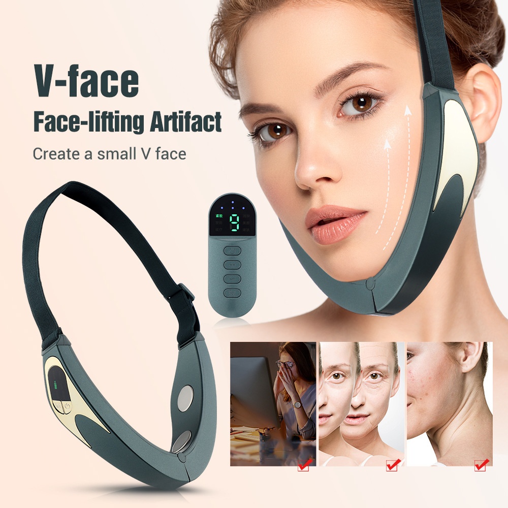 V-vormige gezichtsliftmassager | Microstroomapparaat voor gezichtscontouren