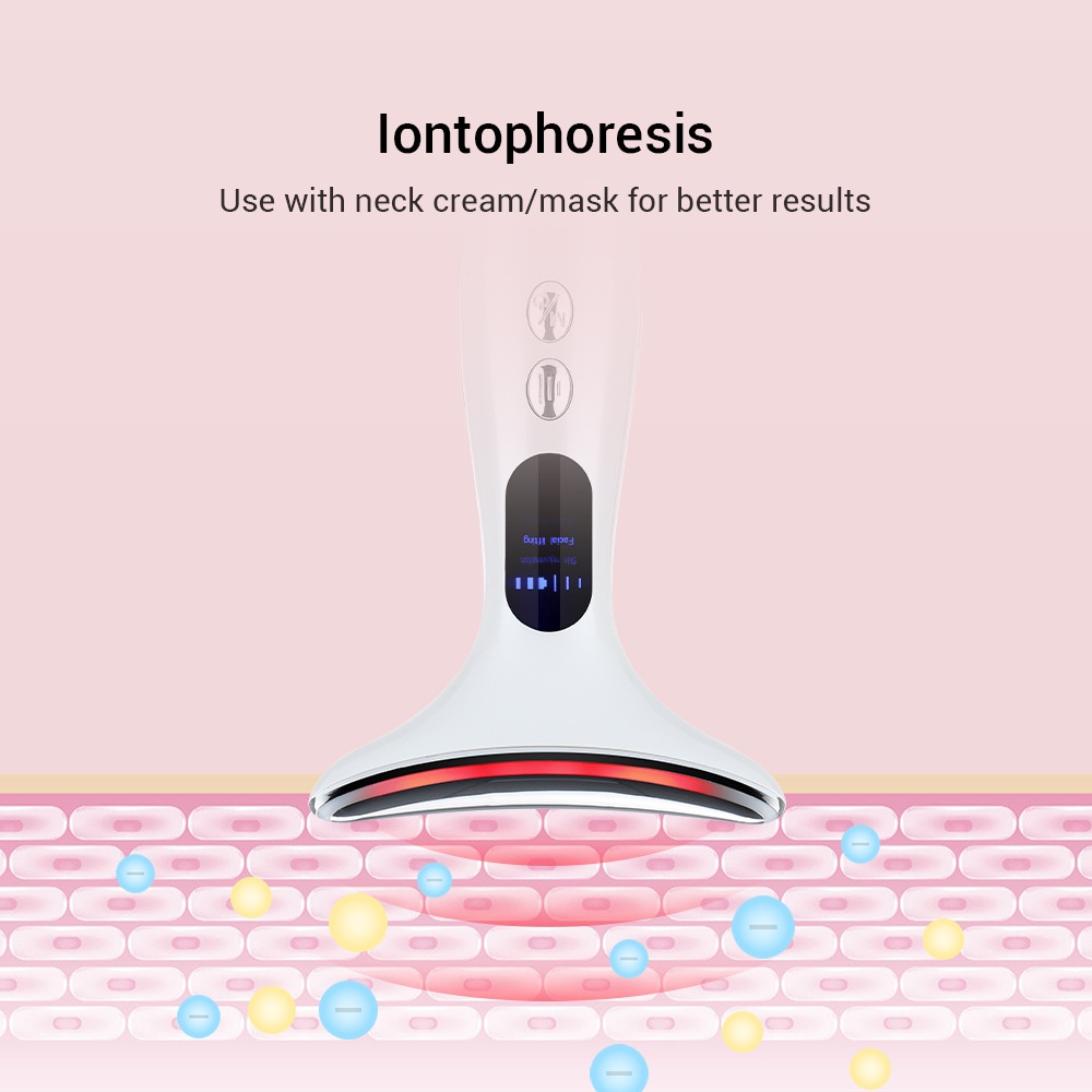 Nekverzorgingsapparaat - EMS & IPL huidverstrakking massager