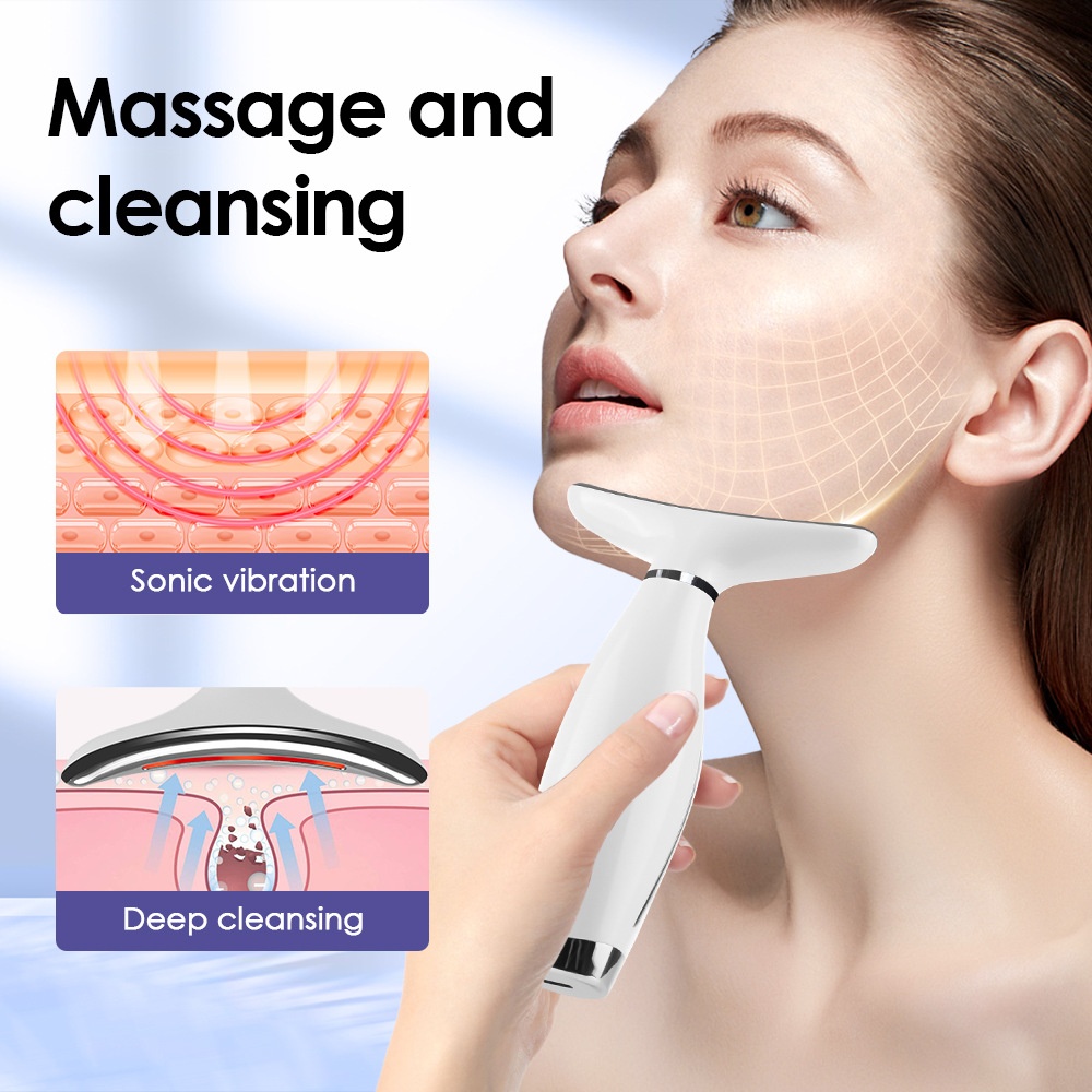 Nekverzorgingsapparaat - EMS & IPL huidverstrakking massager