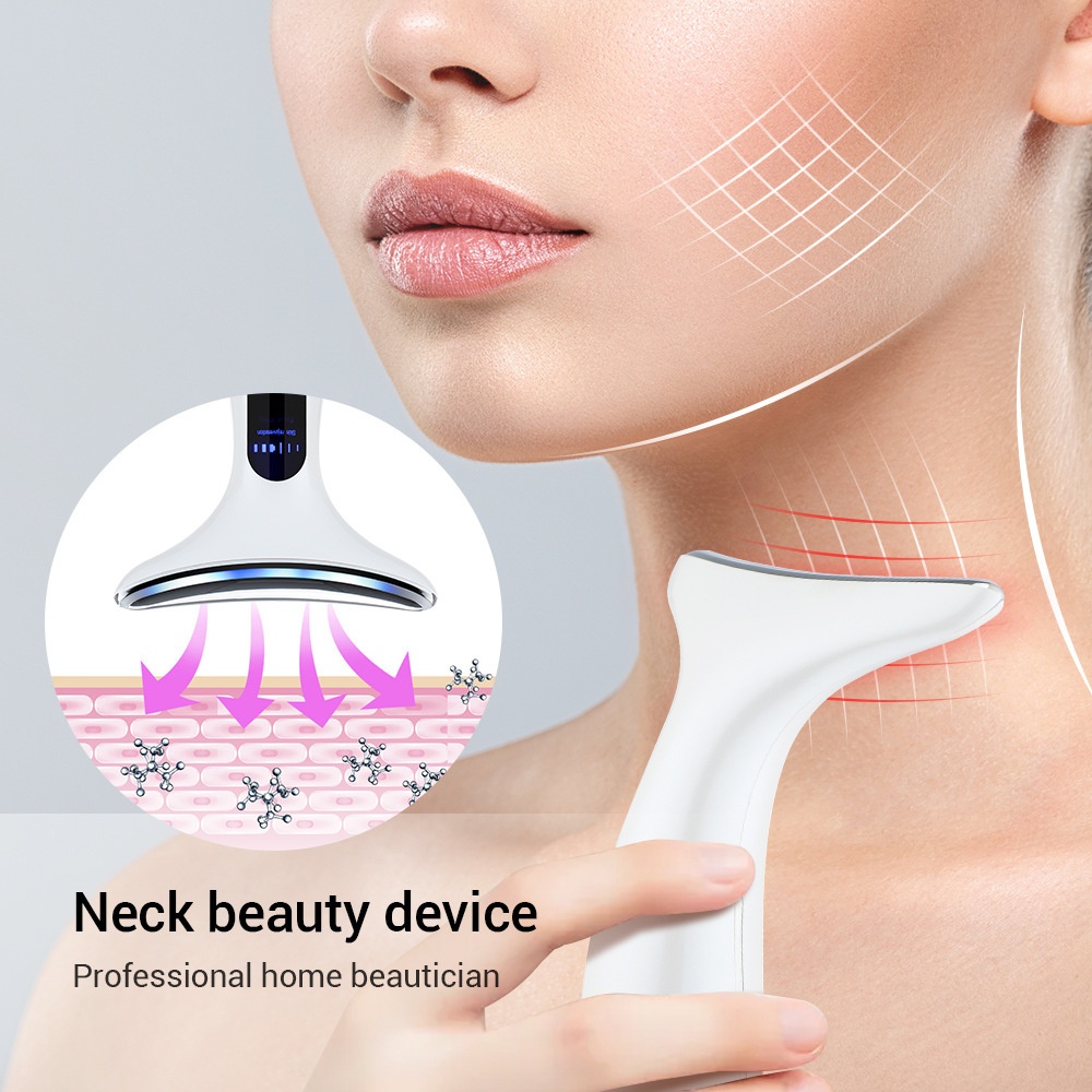 Nekverzorgingsapparaat - EMS & IPL huidverstrakking massager