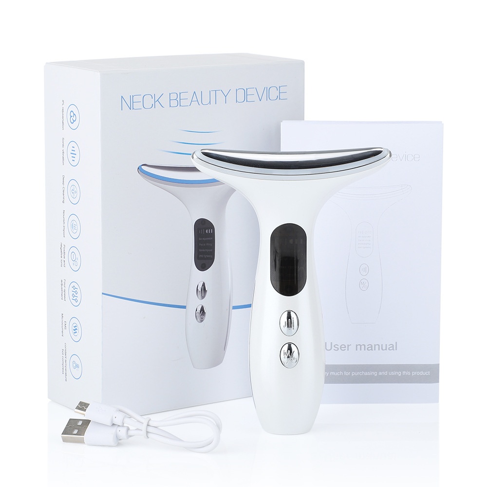 Nekverzorgingsapparaat - EMS & IPL huidverstrakking massager
