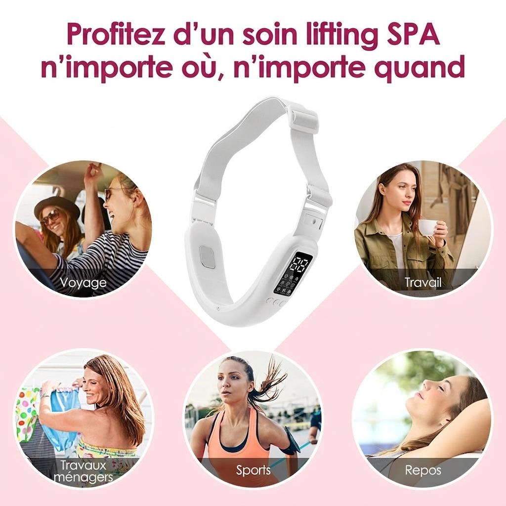 Appareil de lifting du visage en V | Appareil de massage facial EMS | Raffermissement de la peau