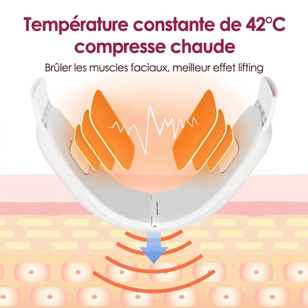 Appareil de lifting du visage en V | Appareil de massage facial EMS | Raffermissement de la peau