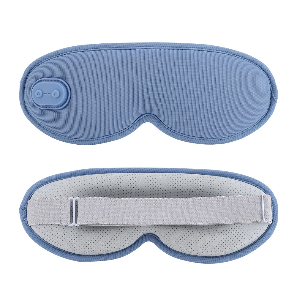 Masque pour les yeux chauffant 3D avec massage par vibrations et aide au sommeil