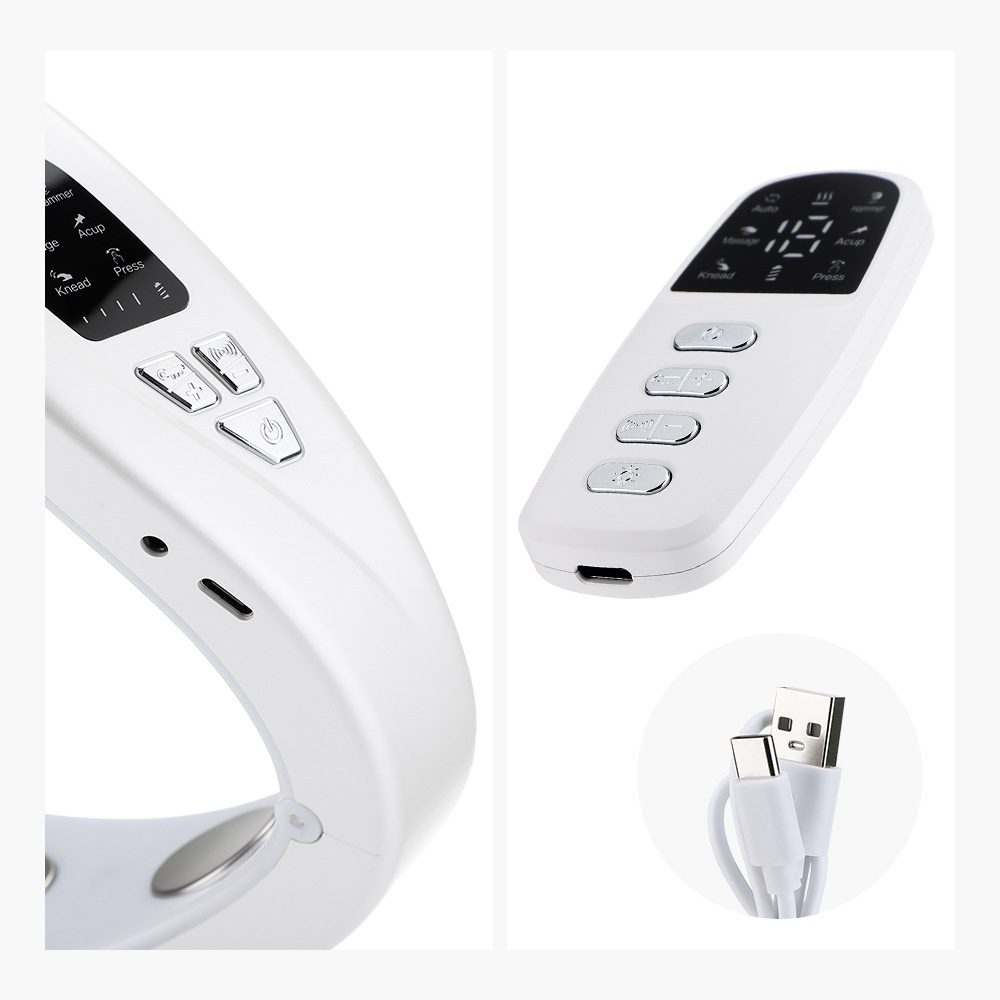 V-vormig gezichtsliftend massageapparaat - EMS & LED-lichttherapie