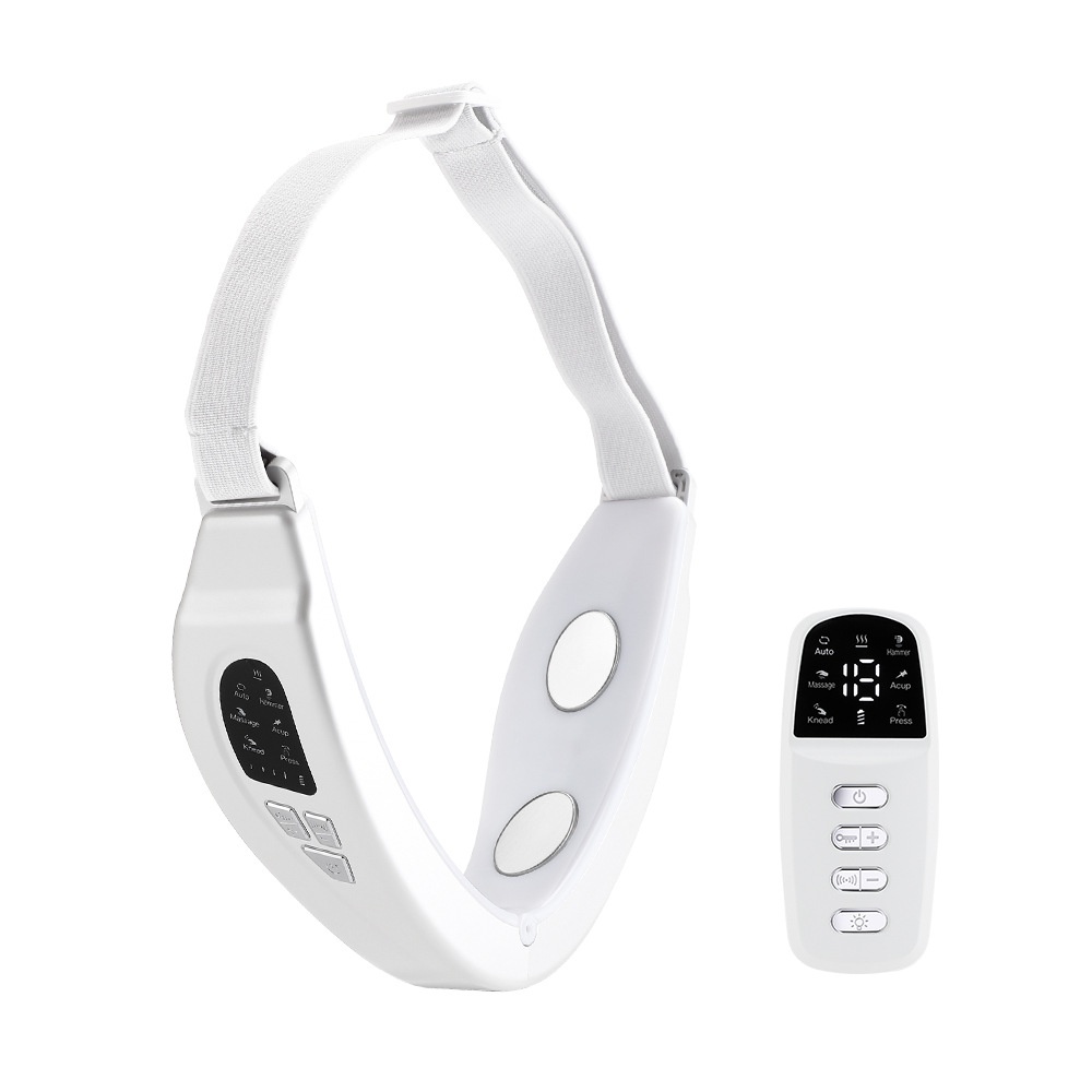 V-vormig gezichtsliftend massageapparaat - EMS & LED-lichttherapie