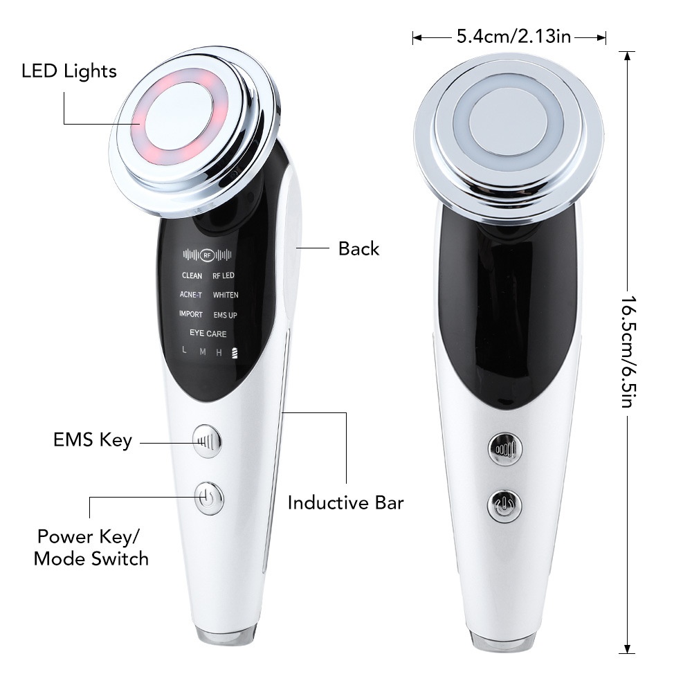 5-in-1 RF EMS LED huidverjongingsapparaat - Anti-veroudering