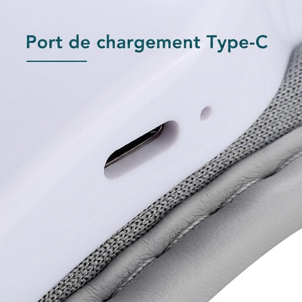 Appareil de massage oculaire intelligent avec compression de chaleur et d'air - Soulagement du stress