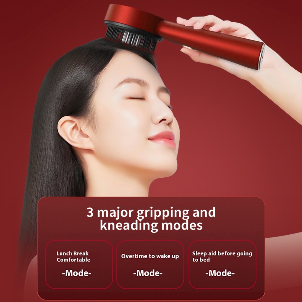 Red Light Scalp Massager Comb | Liquid Guiding Hair Care