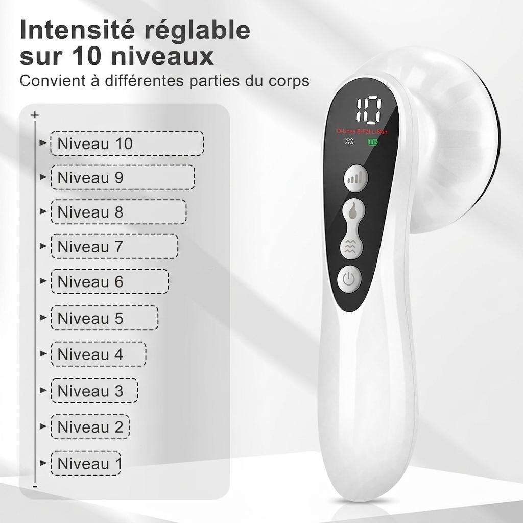 Appareil de massage 5 en 1 pour sculpter le corps et lutter contre la cellulite