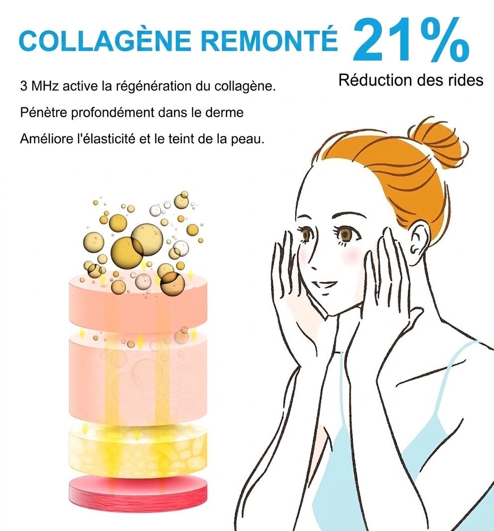 Appareil de massage facial à microcourant V-Face EMS - Dispositif de lifting du menton
