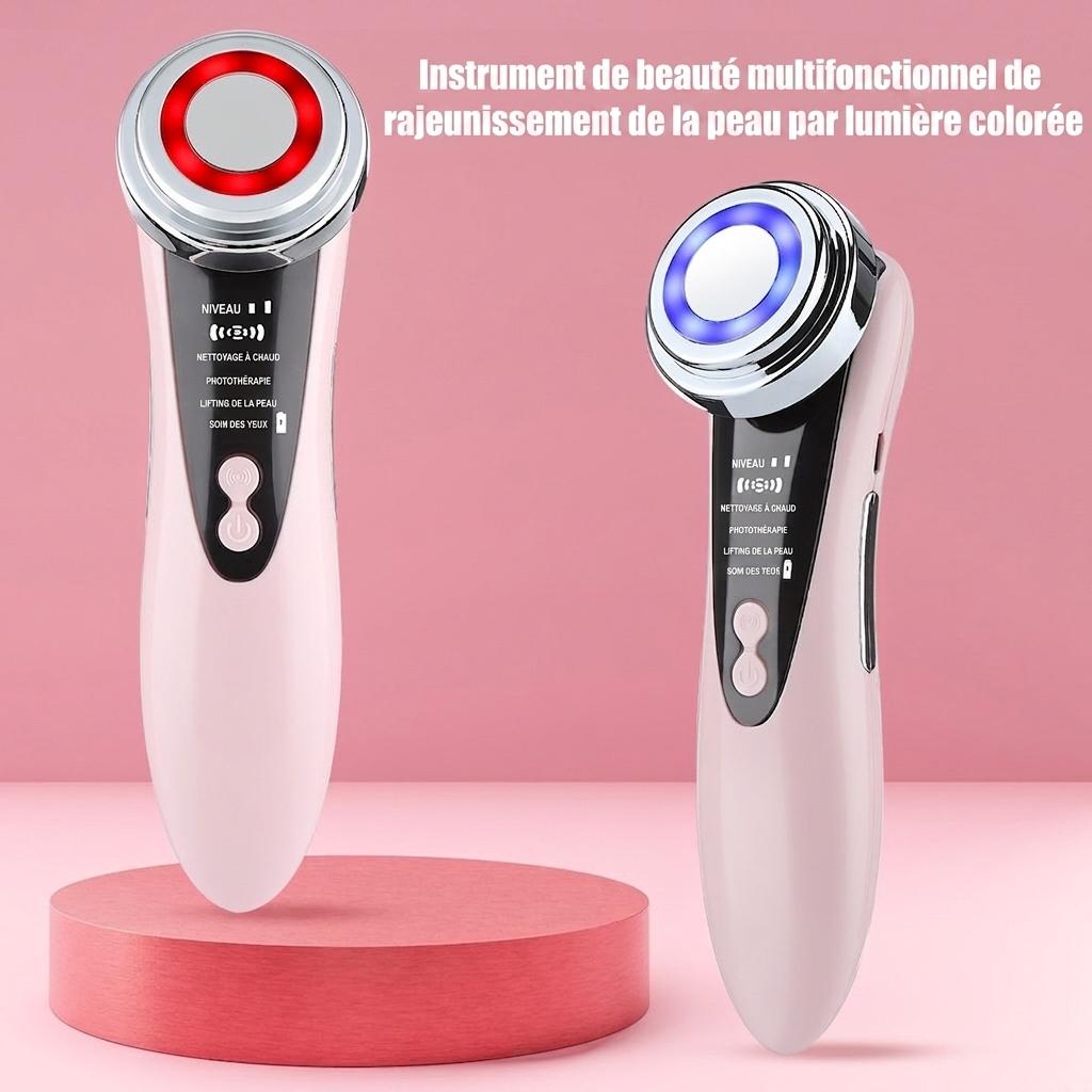 Appareil de nettoyage du visage beauté intelligent : Dispositif de soin de la peau et de fitness