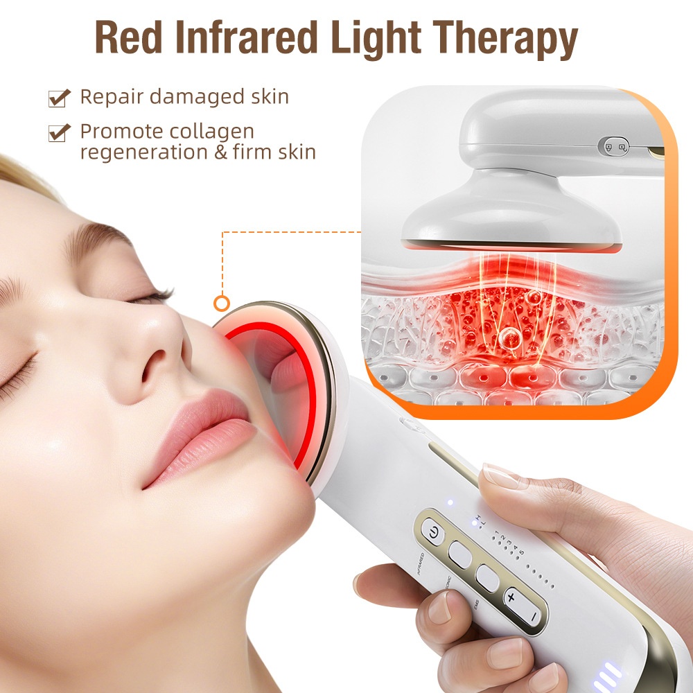 Ultrasoon apparaat voor lichaamscontouren met EMS en infrarood licht