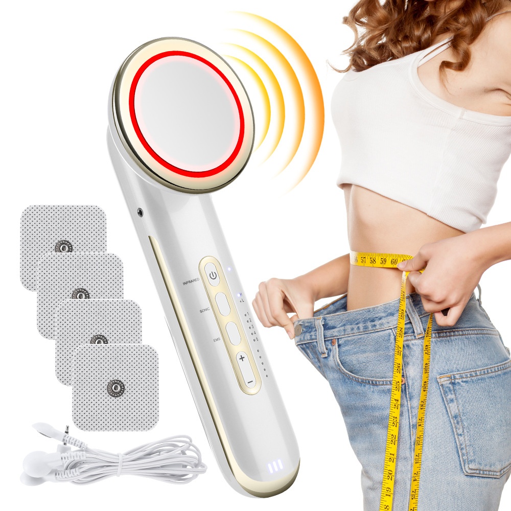 Ultrasoon apparaat voor lichaamscontouren met EMS en infrarood licht