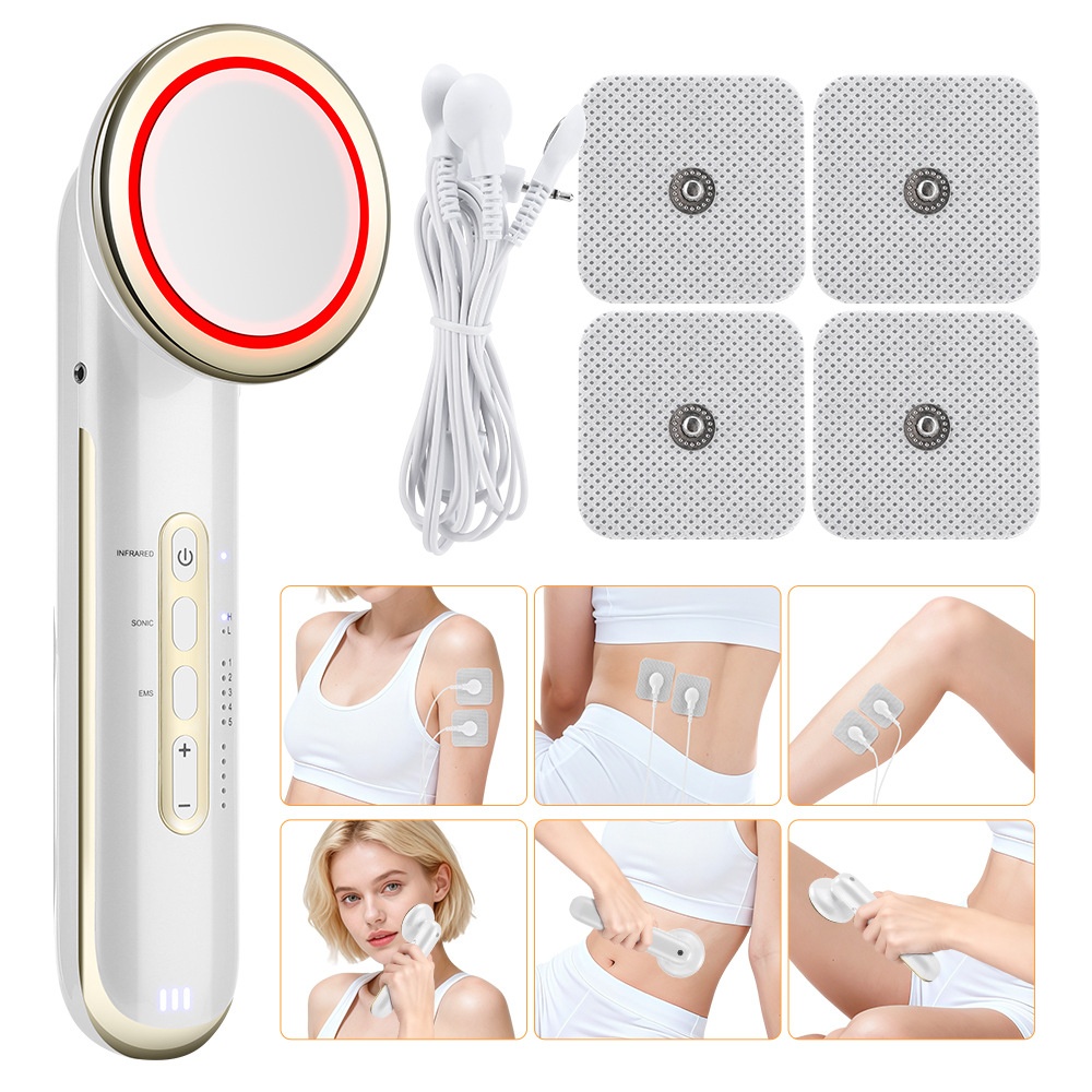 Ultrasoon apparaat voor lichaamscontouren met EMS en infrarood licht