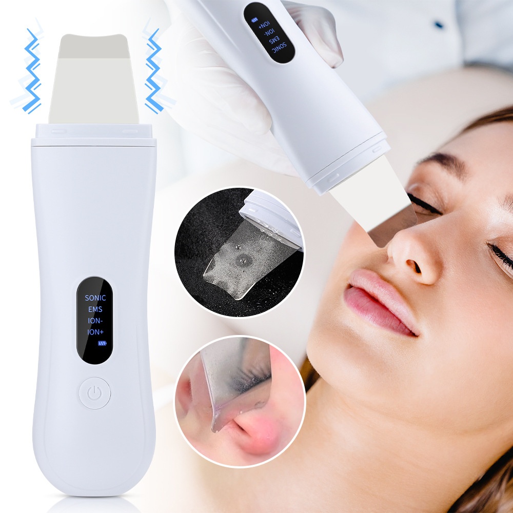 4-in-1 ultrasone huidscrubber - Diepe reiniging & lift