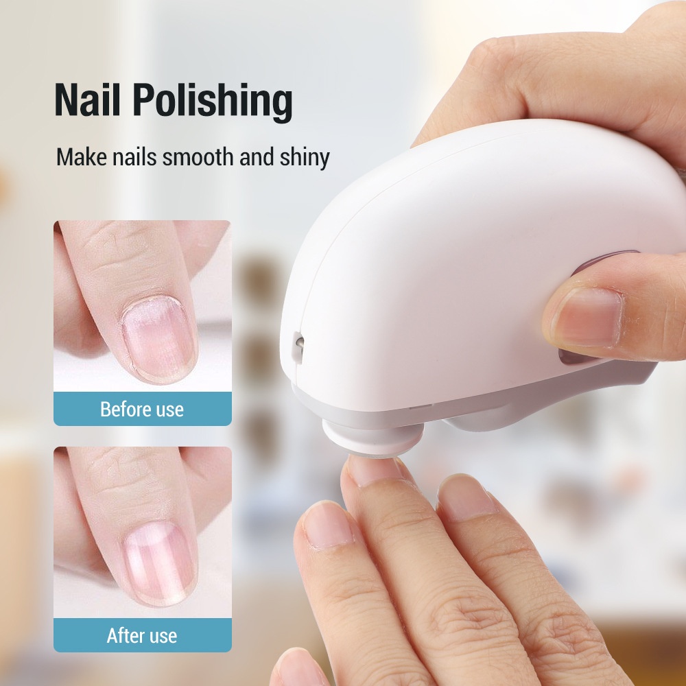 Multifunctionele elektrische nagelknipper en -polijstmachine