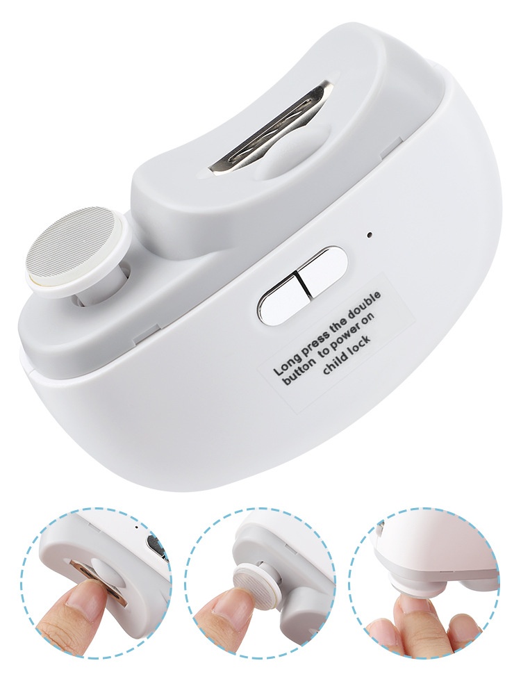 Multifunctionele elektrische nagelknipper en -polijstmachine