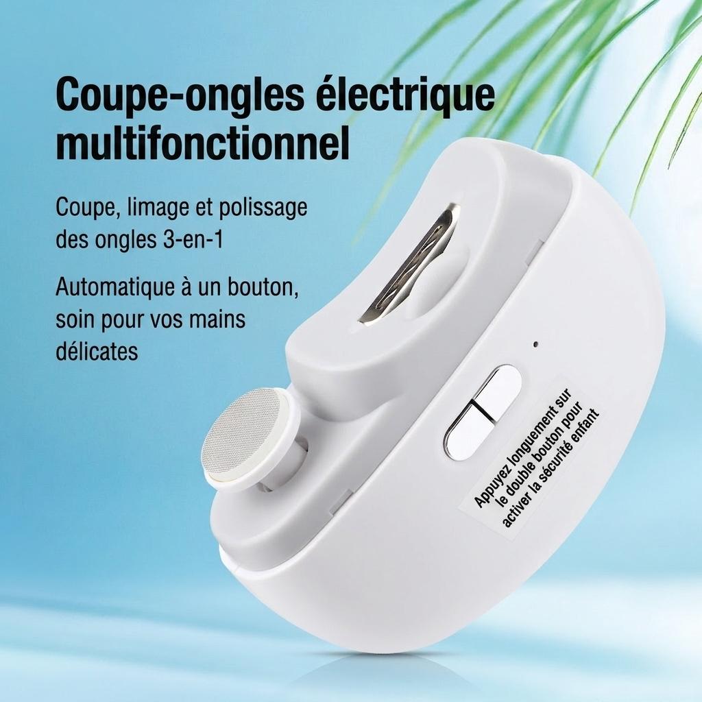 Coupe-ongles et polisseuse électrique multifonction