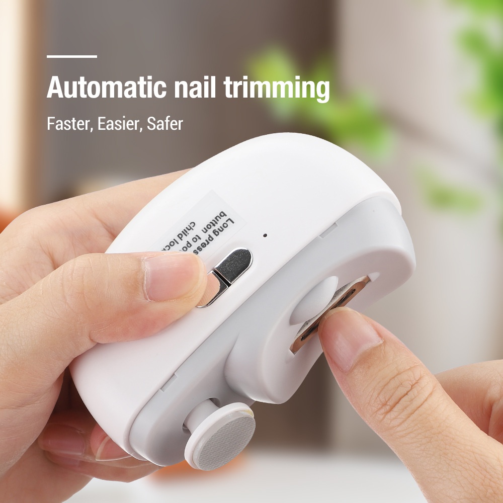 Multifunctionele elektrische nagelknipper en -polijstmachine