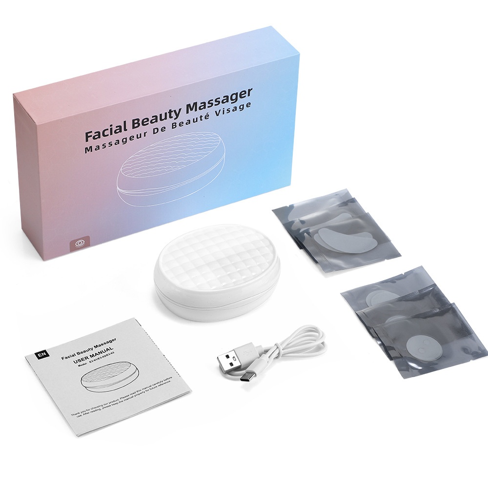 Roodlichttherapie 2-in-1 gezichts- en oogmassageapparaat - Microstroomapparaat