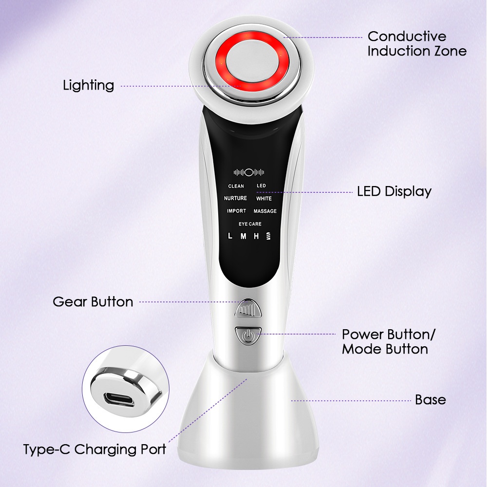 Smartwatch: LED-huidtherapie en EMS-microstroom