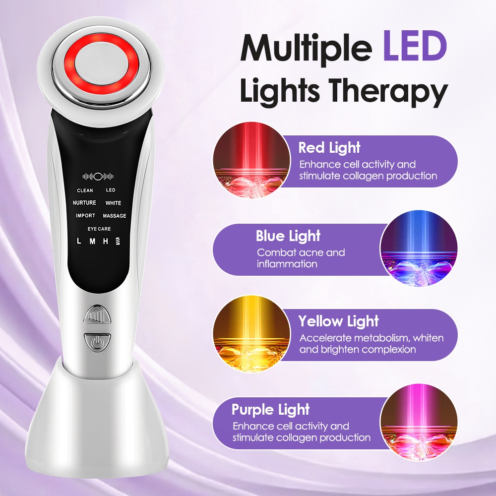 Smartwatch: LED-huidtherapie en EMS-microstroom