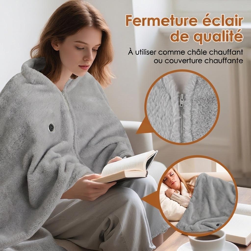 Ceinture de massage chauffante lombaire - 3 modes de chaleur et de vibration