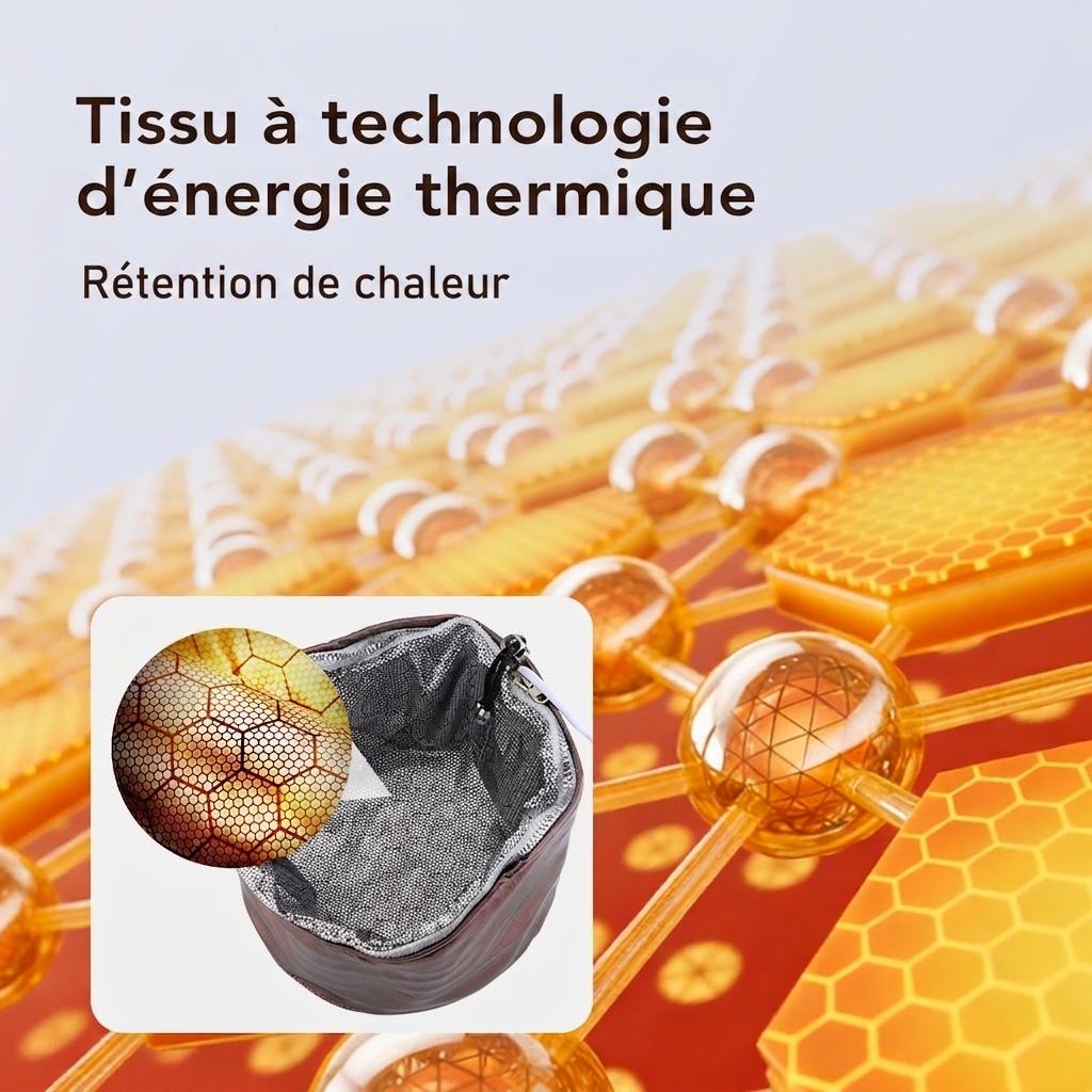 Bonnet vapeur pour soins capillaires en profondeur et traitement thermique