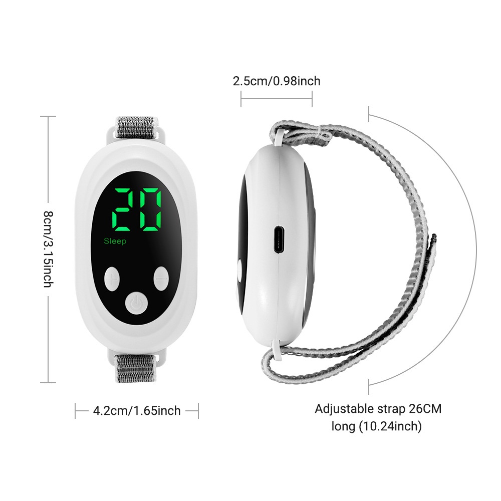 Dispositivo de asistencia para dormir con microcorriente EMS - Masajeador para aliviar el estrés