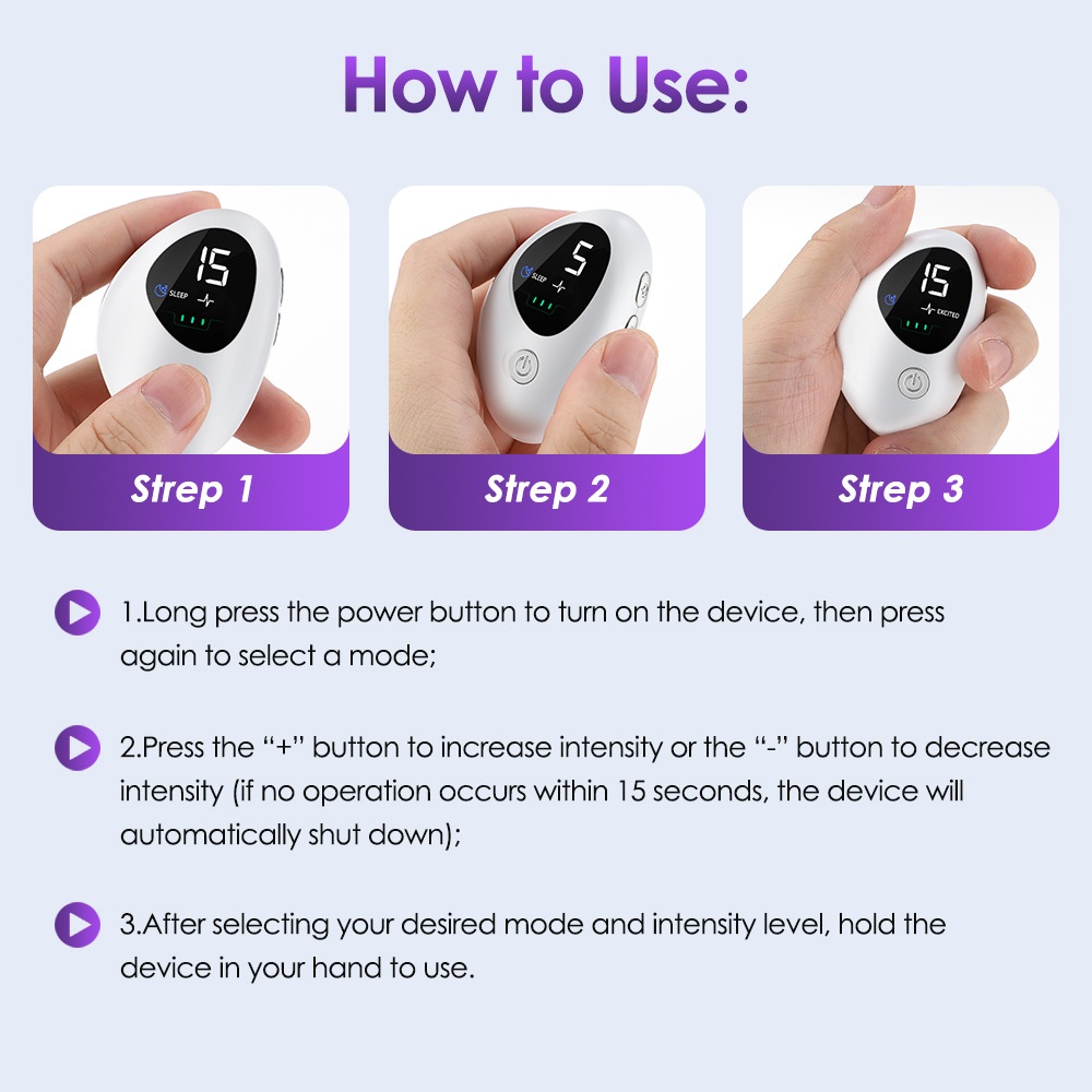 Sleep Aid Device | CES Pulse Stimulator for Insomnia & Stress