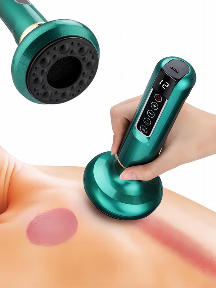 Appareil de massage par ventouses intelligent avec thérapie par la chaleur et le grattage