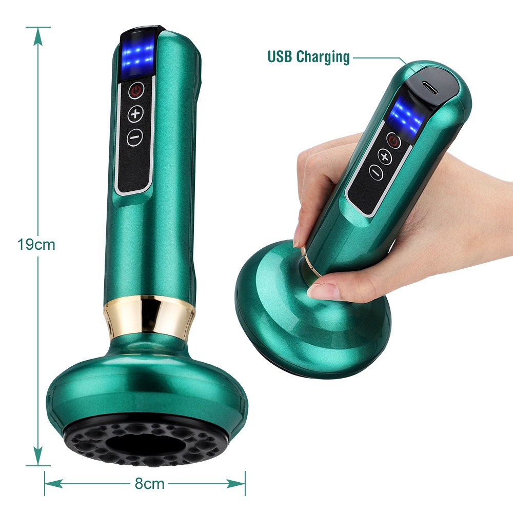 Appareil de massage par ventouses intelligent avec thérapie par la chaleur et le grattage