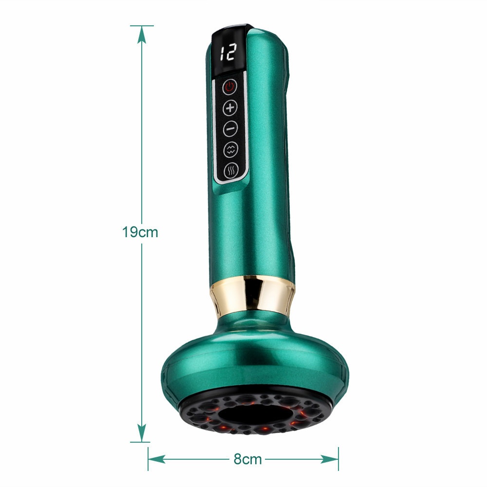 Appareil de massage par ventouses intelligent avec thérapie par la chaleur et le grattage