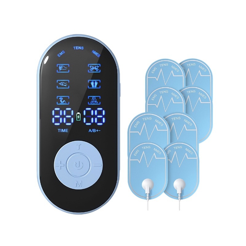 Stimulateur musculaire TENS, EMS et NMES - Appareil de soulagement de la douleur et de massage