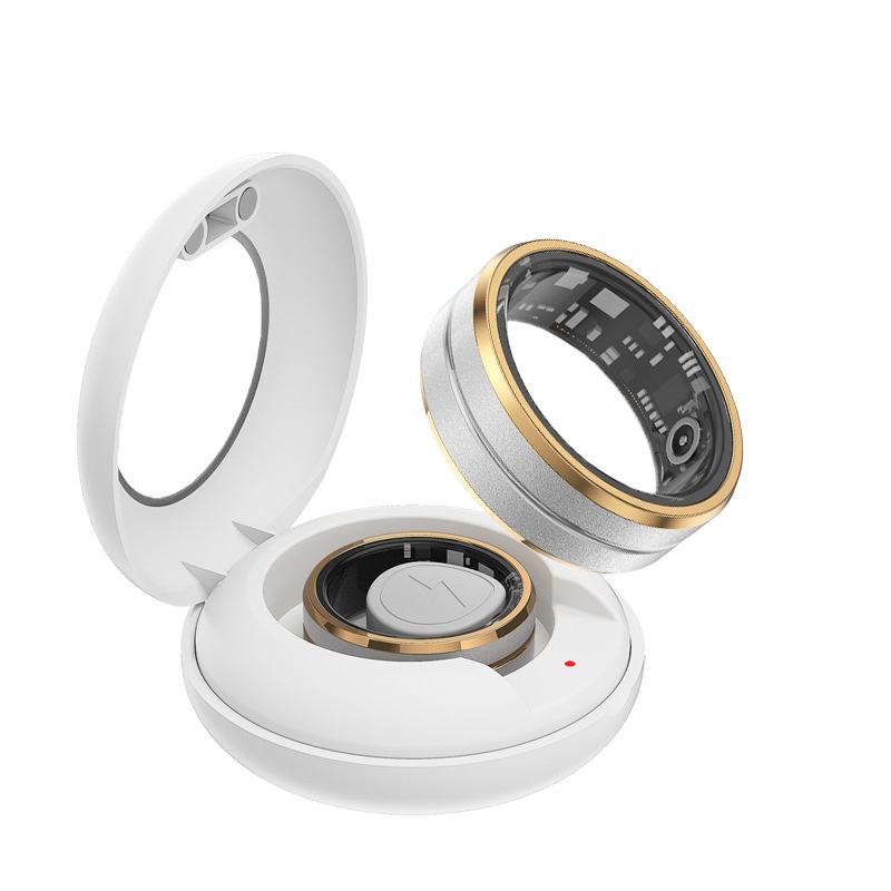 Anello intelligente per il monitoraggio della salute: sonno, frequenza cardiaca, saturazione di ossigeno, attività e altro ancora.