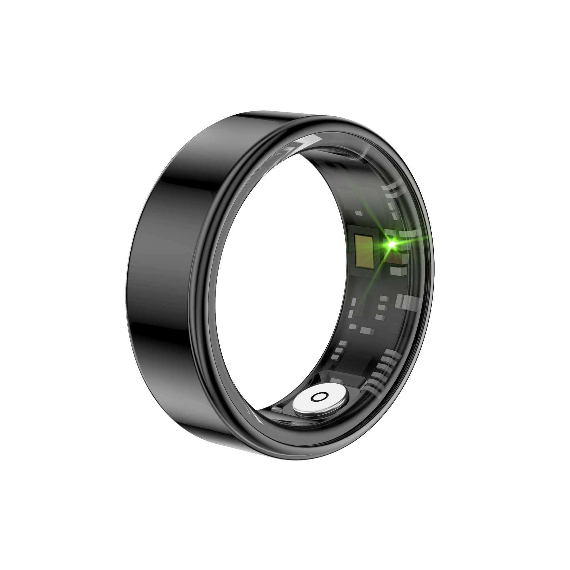 Anello intelligente per il monitoraggio della salute: monitoraggio del sonno, della frequenza cardiaca, della saturazione di ossigeno (SpO2) e dell'attività fisica.