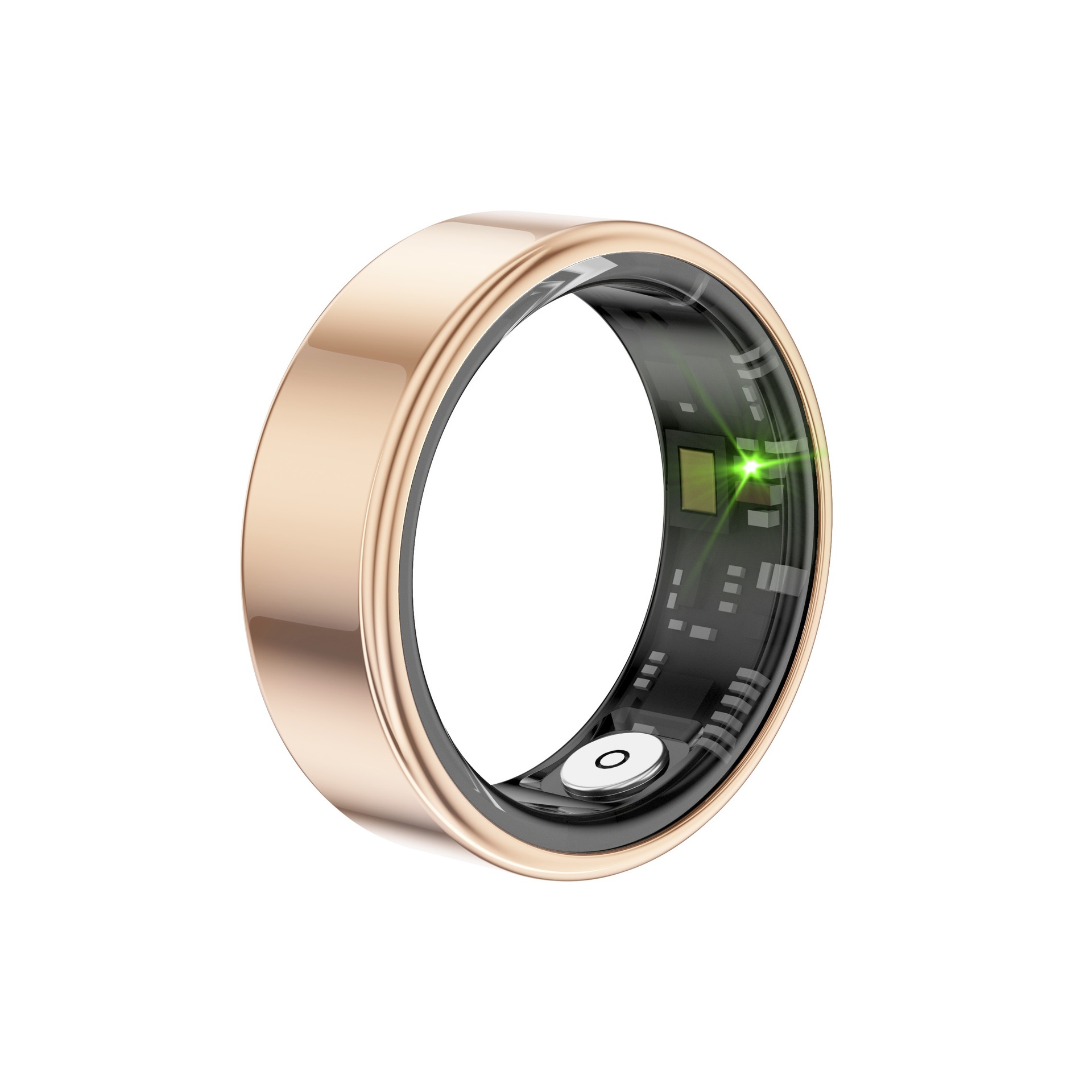 Anello intelligente per il monitoraggio della salute: monitoraggio del sonno, della frequenza cardiaca, della saturazione di ossigeno (SpO2) e dell'attività fisica.