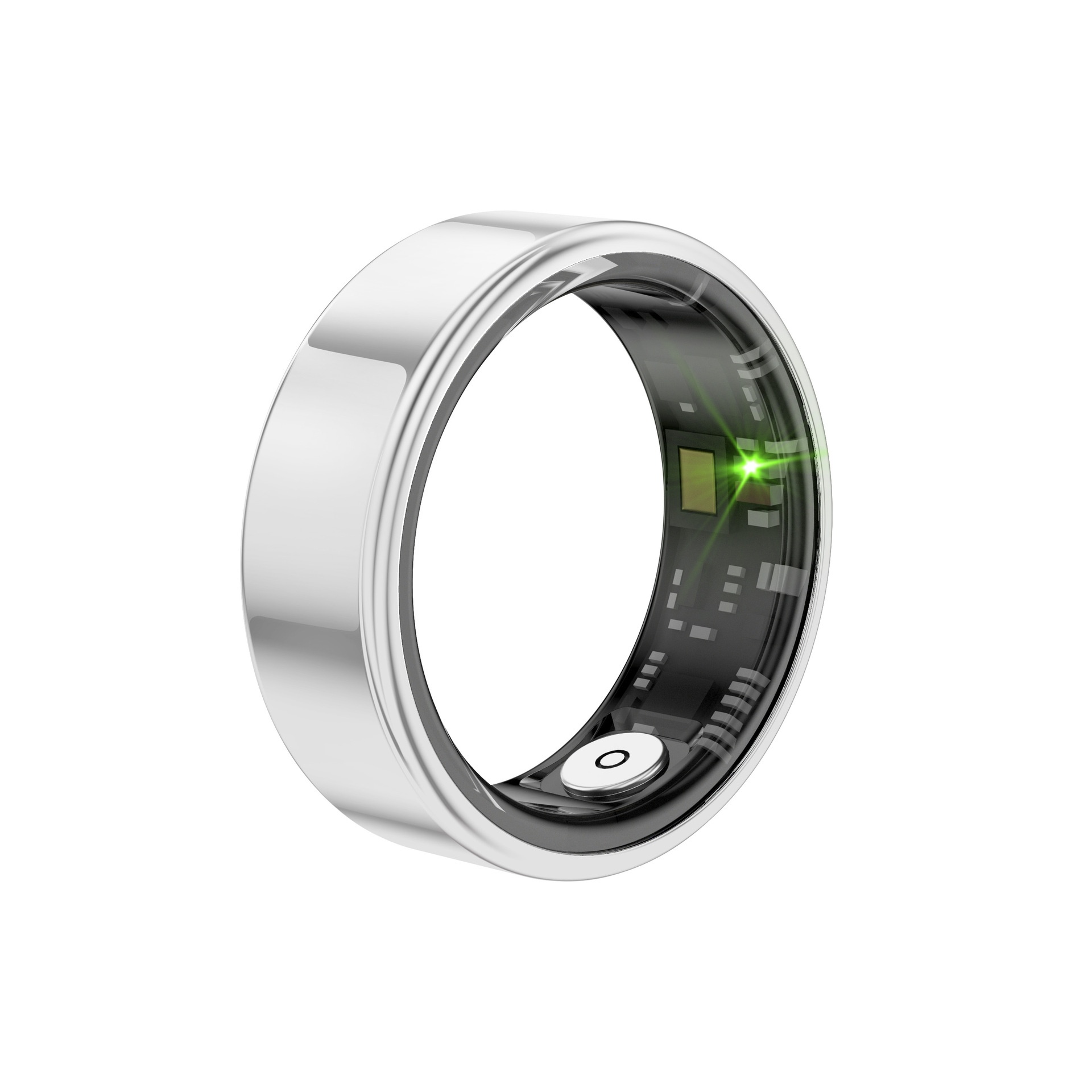 Anello intelligente per il monitoraggio della salute: monitoraggio del sonno, della frequenza cardiaca, della saturazione di ossigeno (SpO2) e dell'attività fisica.