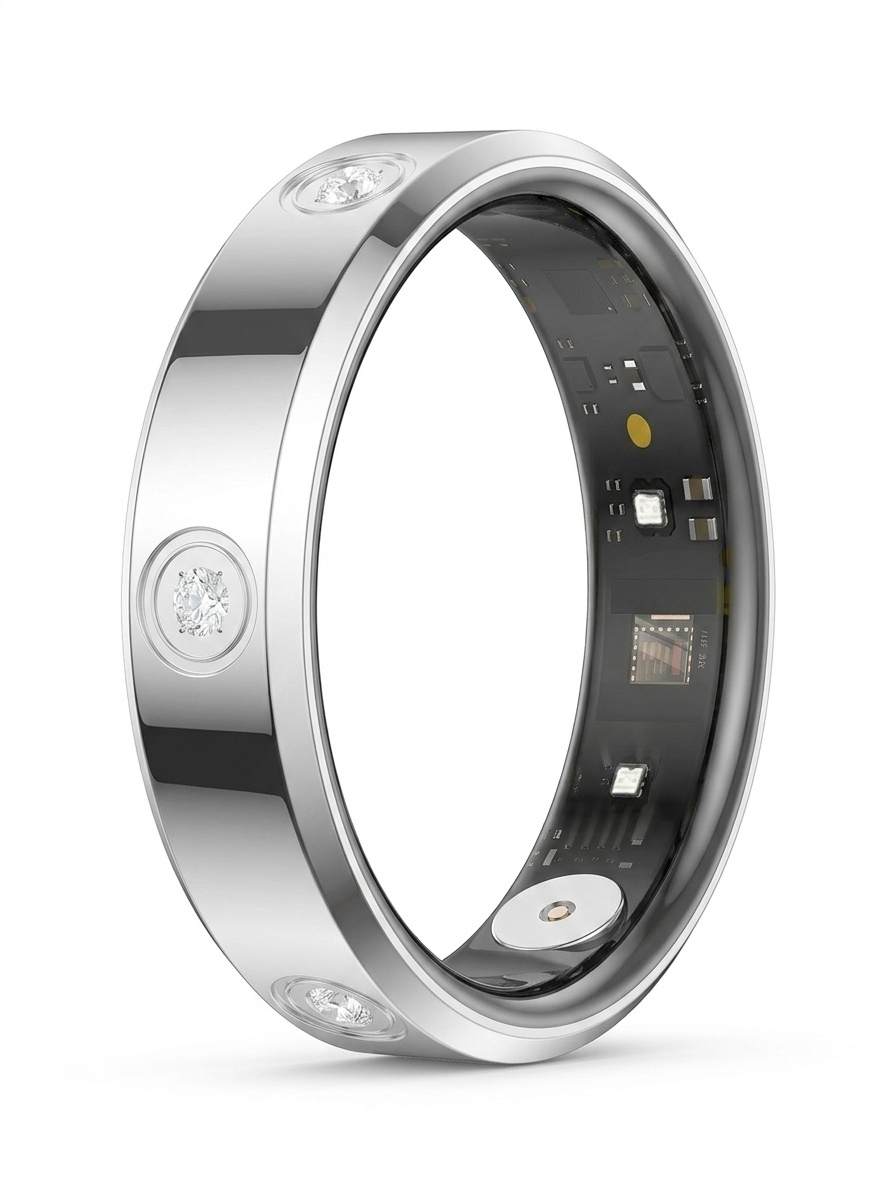 Anillo inteligente de salud HR01: monitor de actividad y sueño.