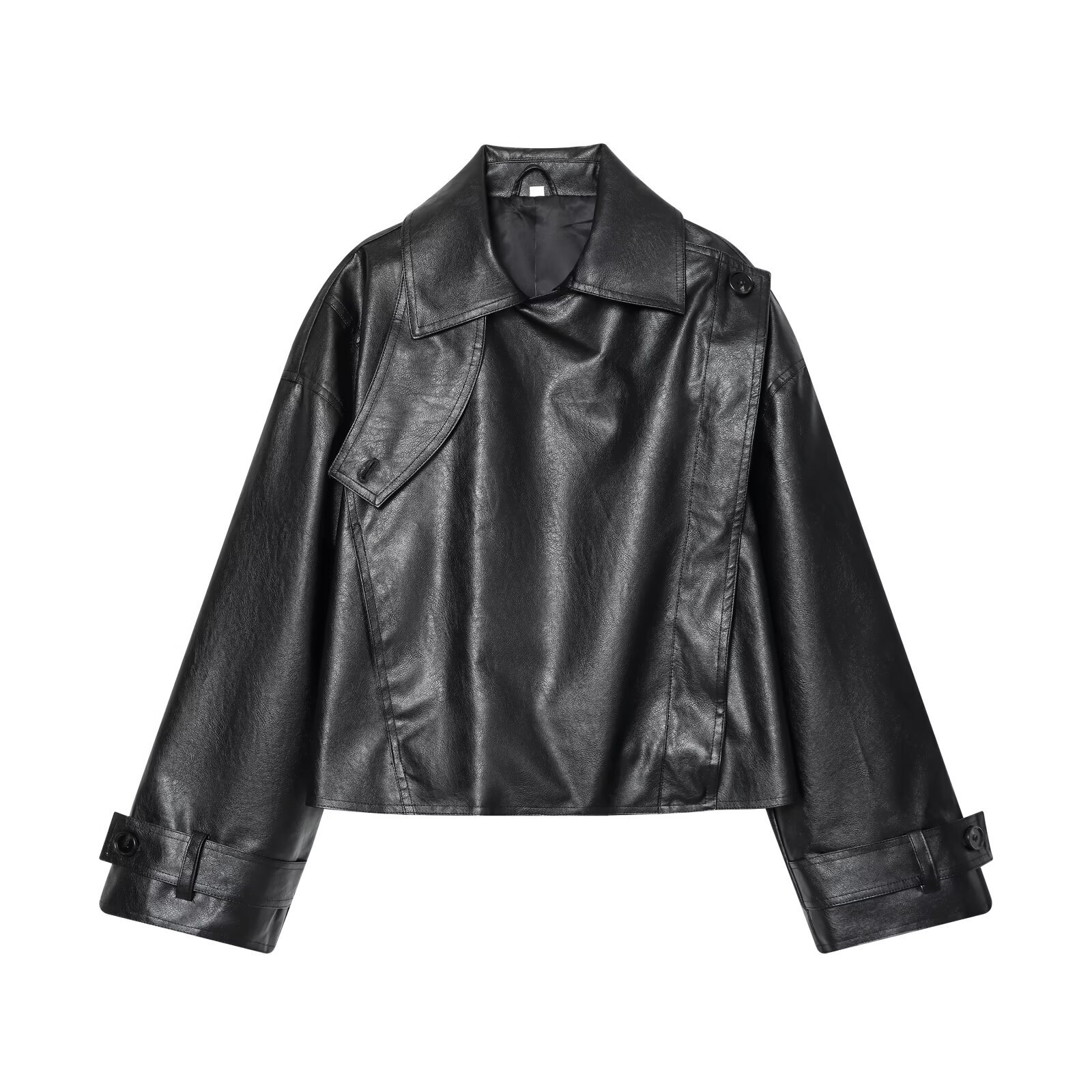 Chaqueta de moda para mujer - Prenda exterior informal brillante KUN-00173