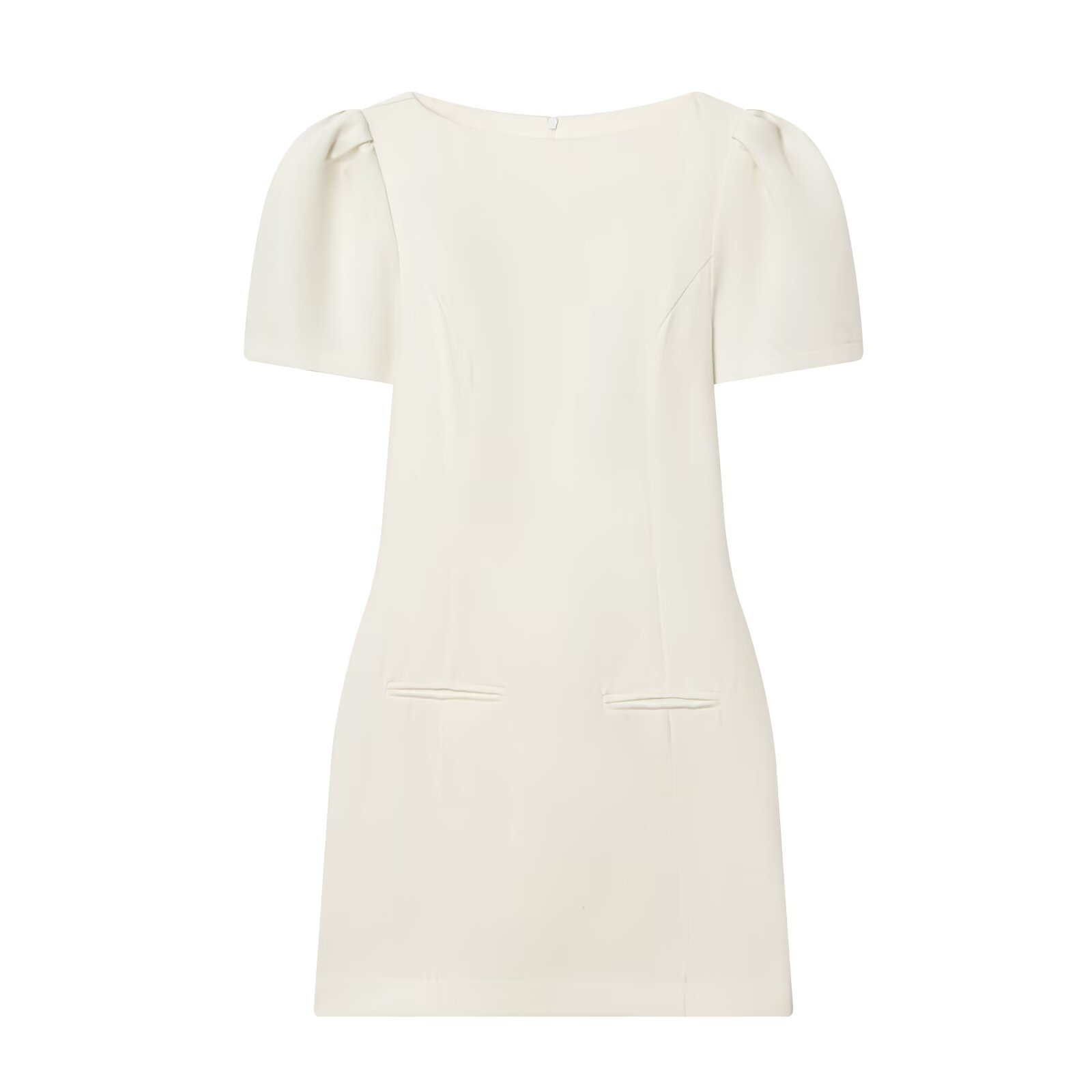 Minivestido con bolsillos fruncidos - Estilo europeo KUN-00027